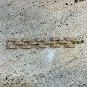 J. Crew rhinestone chain link Bracelet